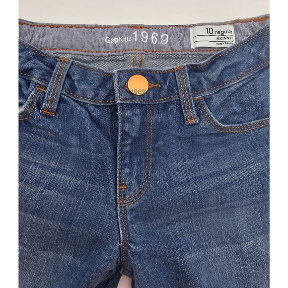 2 pair Gap/Old Navy Girl's Size 10 Regular Blue Jeans - Picture 8 of 9